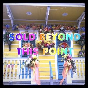 All items beyond this point are sold!